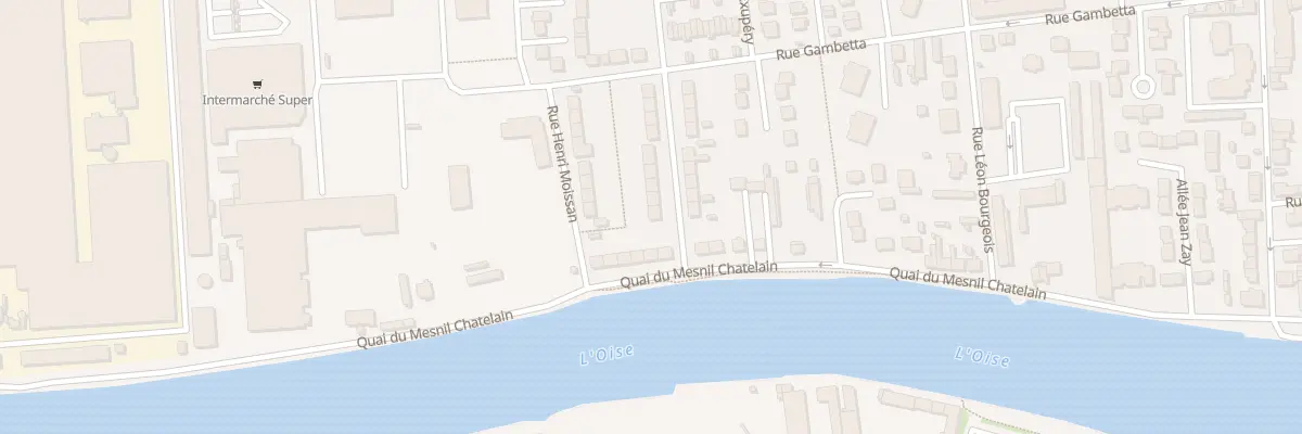 Plan du 1 Rue Marcellin Berthelot à Pont-Sainte-Maxence