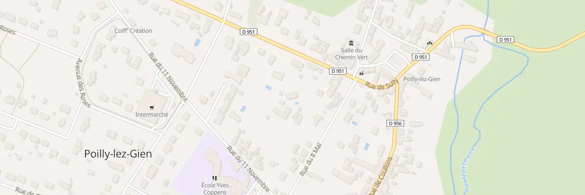 Plan du 27B Rue de Sully à Poilly-lez-Gien