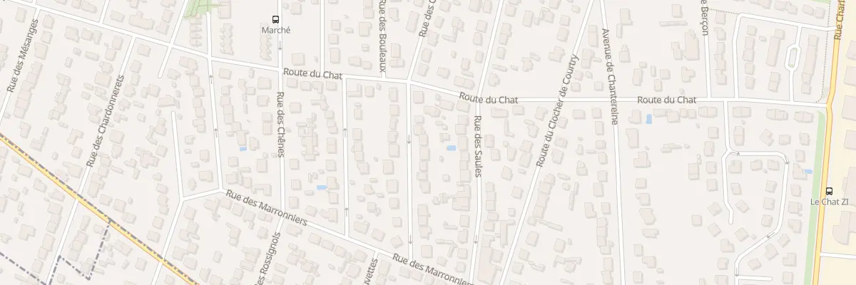 Plan du 20 Rue des Charmes à Courtry