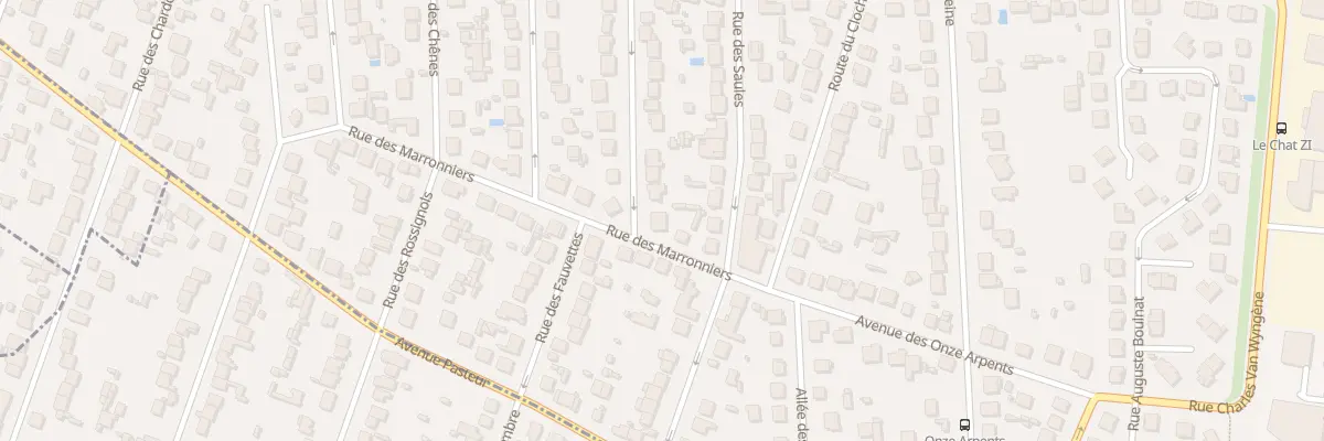 Plan du 2 Rue des Charmes à Courtry