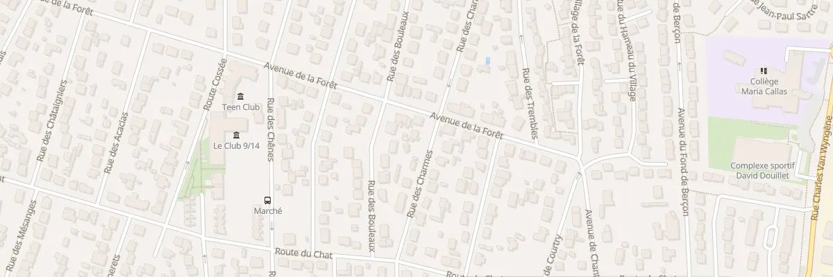 Plan du 49 Rue des Charmes à Courtry