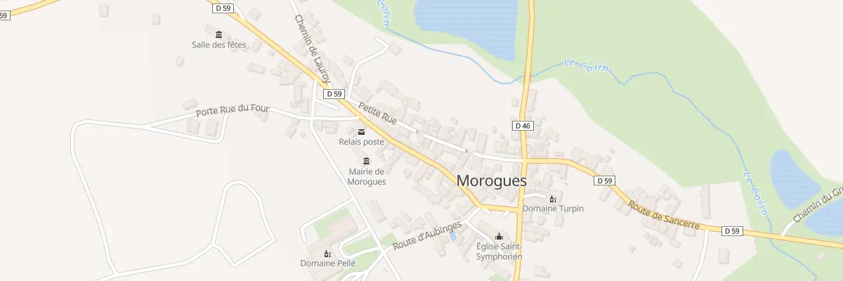 Plan du 4 Ptr Petite Rue à Morogues