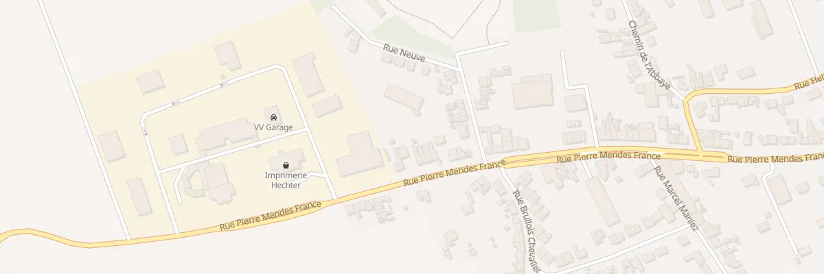 Plan du 145 Rue Pierre Mendes France à Vendin-lès-Béthune