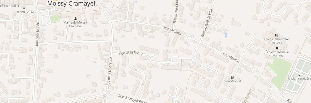 Plan du 135 Rue de la Ferme à Moissy-Cramayel