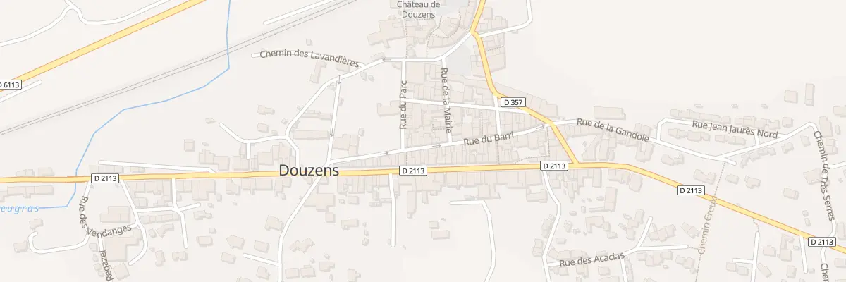 Plan du 9B Rue du Barri à Douzens