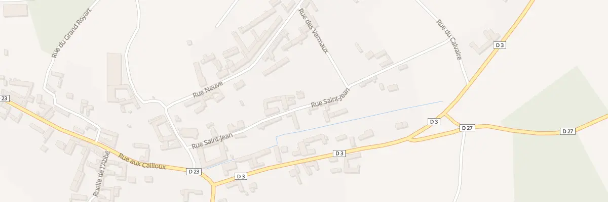 Plan du 9 Rue Saint Jean à Sailly-au-Bois