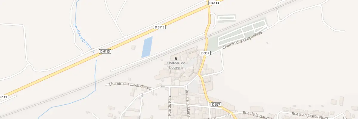 Plan du 3 Pl de l’Eglise à Douzens