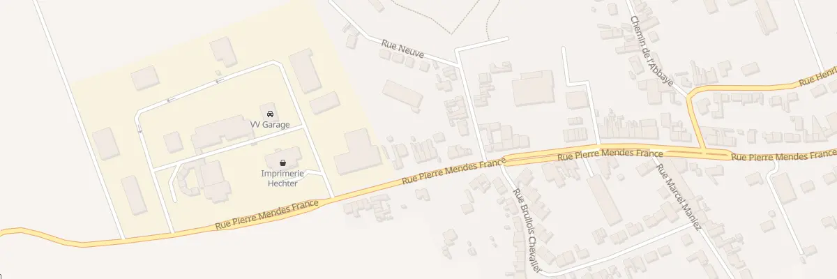 Plan du 143 Rue Pierre Mendes France à Vendin-lès-Béthune
