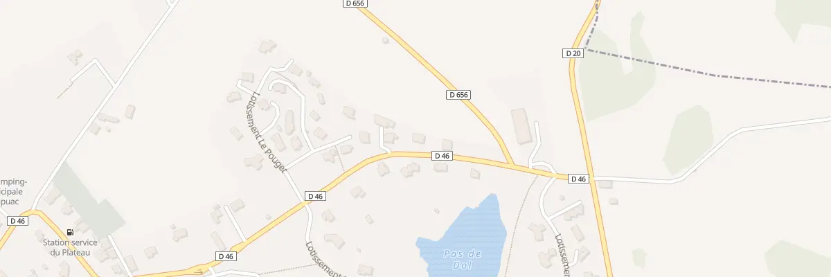 Plan du 29 Rte du Quillodrome à Campuac