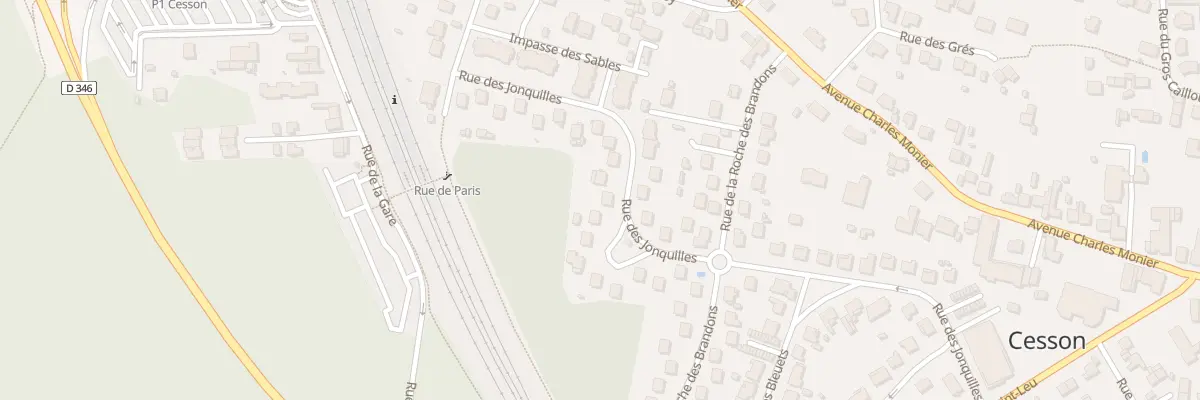 Plan du 22 Rue des Jonquilles à Cesson