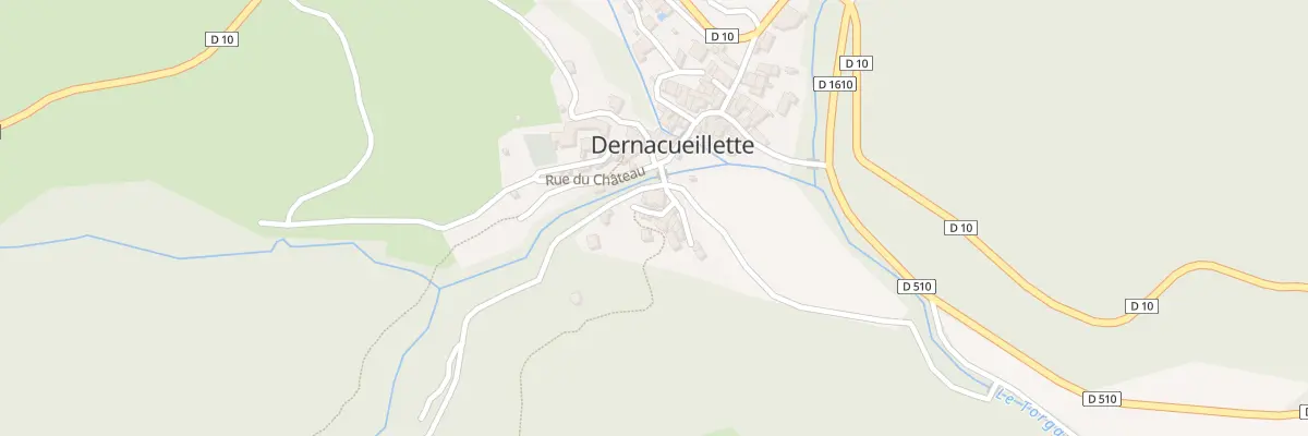 Plan du 1 Rue du Réservoir à Dernacueillette