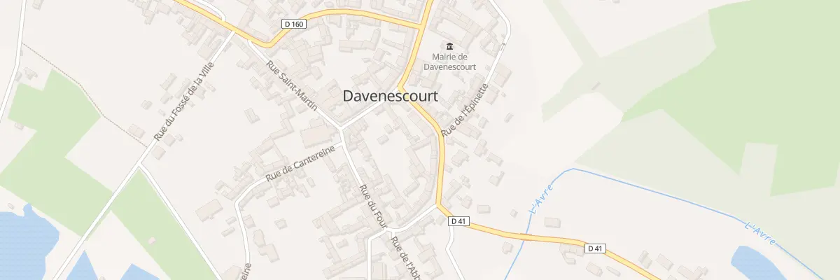 Plan du 1 Grande Rue à Davenescourt