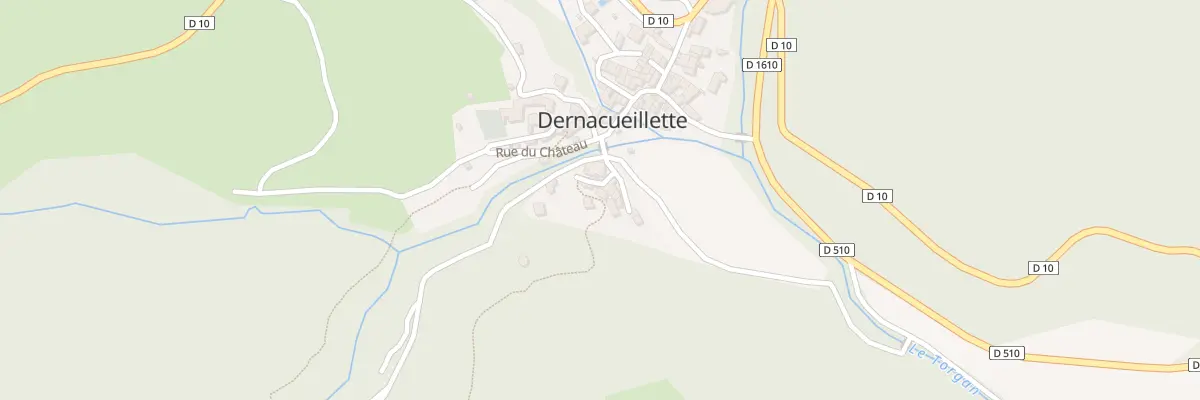 Plan du 5 Rue du Réservoir à Dernacueillette