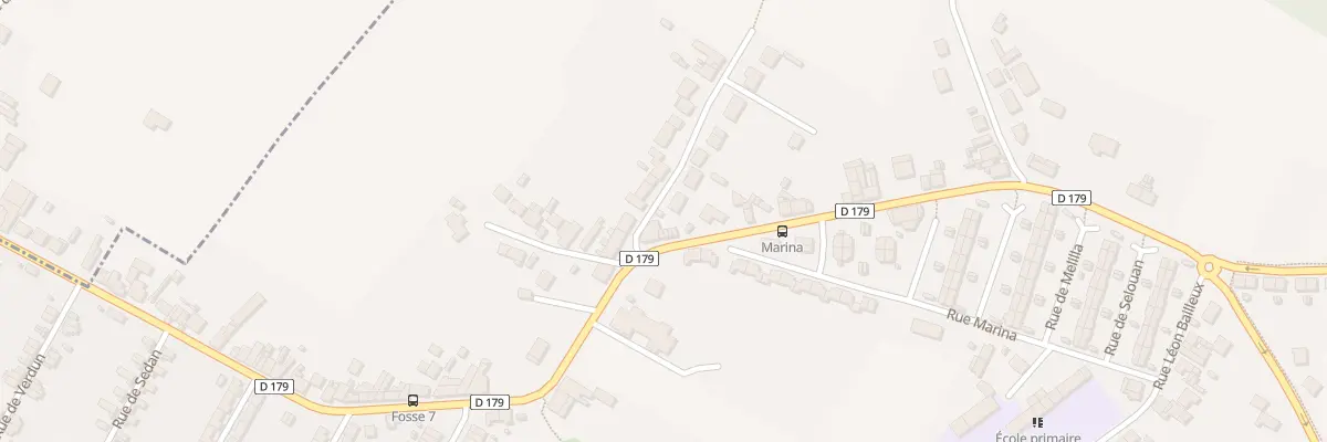 Plan du 258 Rue d’Houdain à Barlin