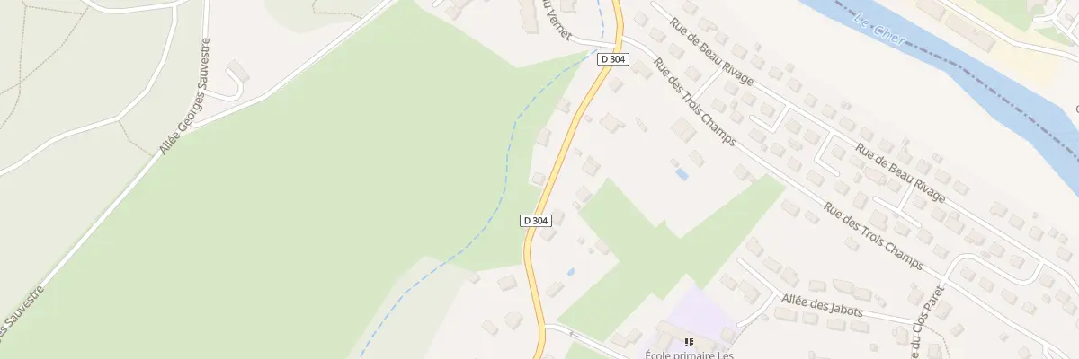 Plan du 12 Rte de Lignerolles à Lavault-Sainte-Anne
