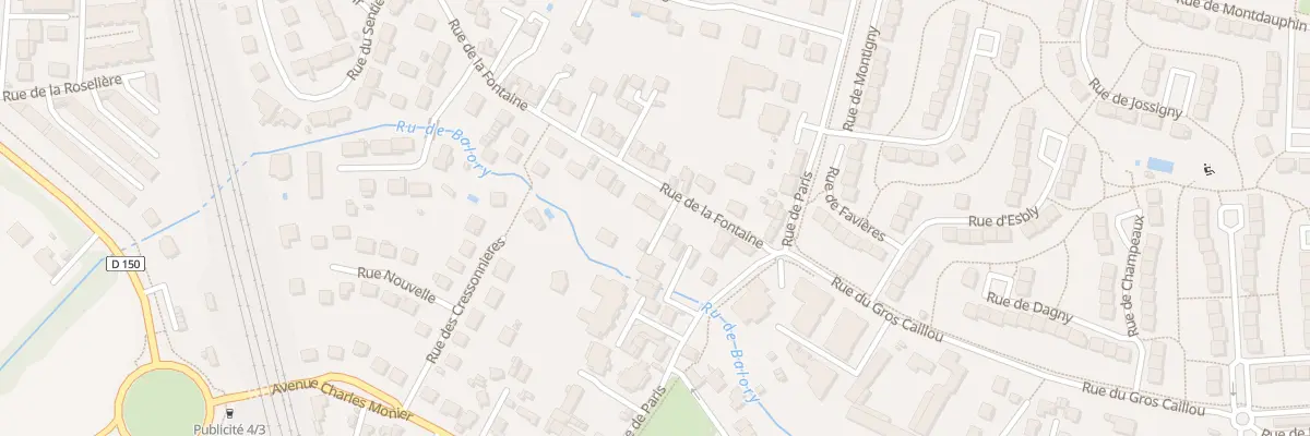 Plan du 1T Rue de la Fontaine à Cesson