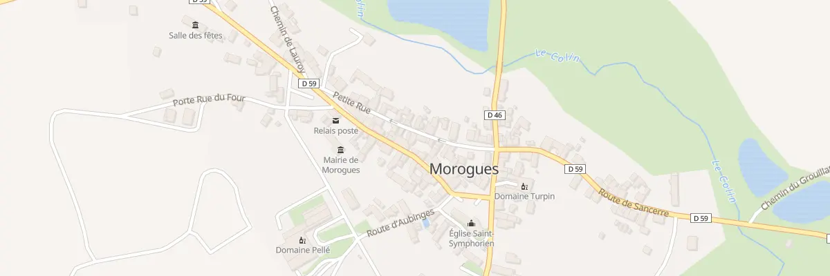 Plan du 12 Gr Grande Rue à Morogues