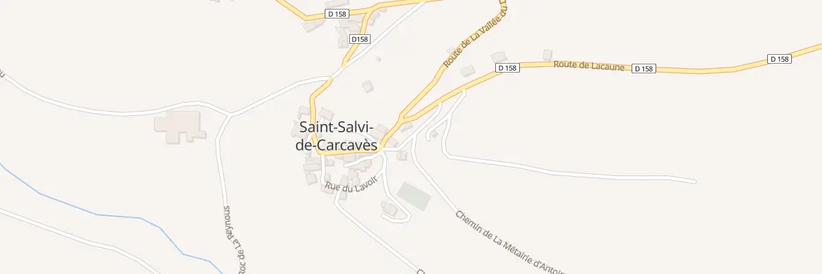 Plan du 5014 Saint Salvy de Carcaves à Saint-Salvi-de-Carcavès