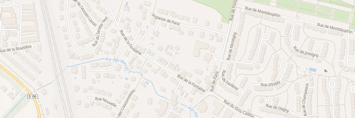 Plan du 12 Rue de la Fontaine à Cesson