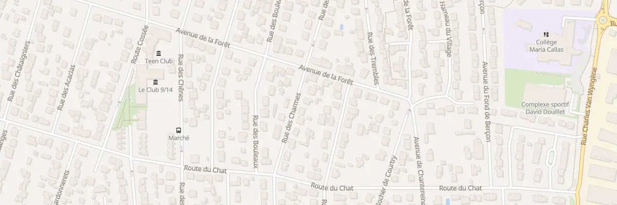 Plan du 42 Rue des Charmes à Courtry