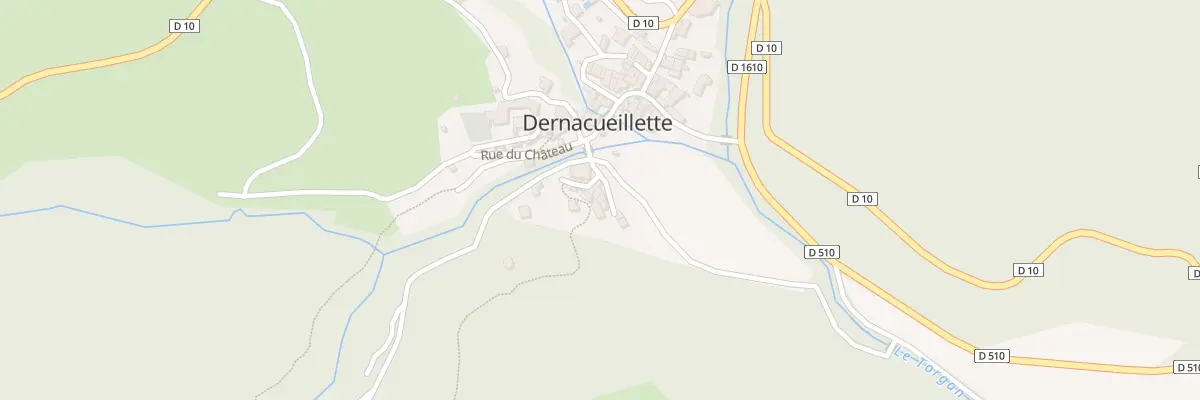 Plan du 2 Rue de la Farage à Dernacueillette