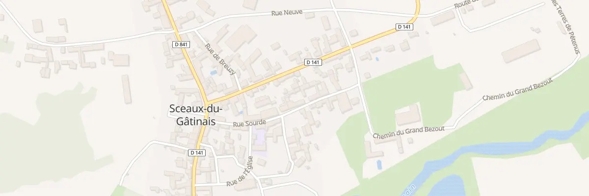 Plan du 5 Rue Sourde à Sceaux-du-Gâtinais