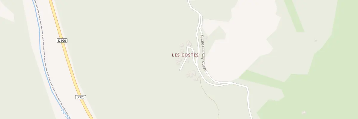 Plan du 5085 Les Costes à Florentin-la-Capelle