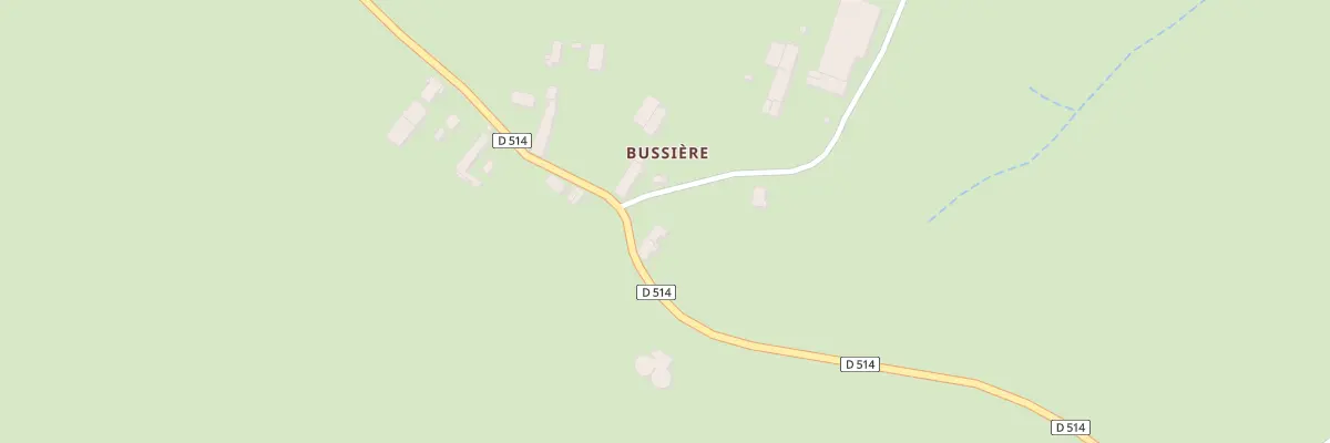 Plan du 19 Bussiere à Sainte-Thérence