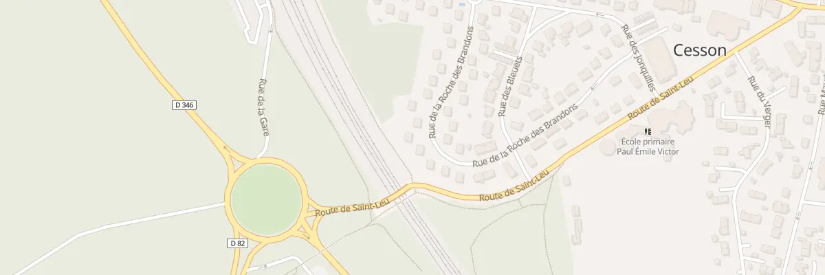 Plan du 40 Rue de la Roche des Brandons à Cesson