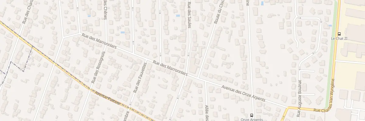 Plan du 3 Rue des Saules à Courtry