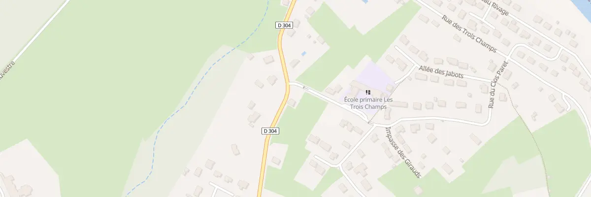 Plan du 19 Rte de Lignerolles à Lavault-Sainte-Anne
