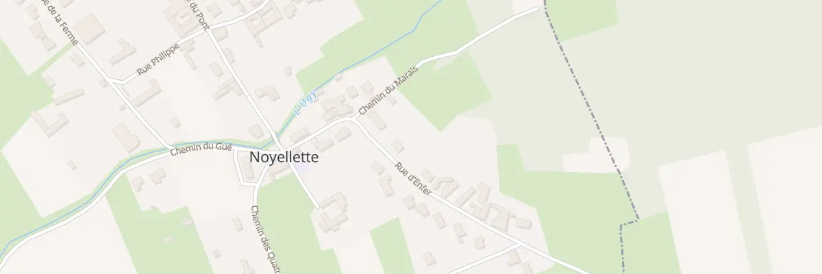Plan du 140 Rue d’Enfer à Noyellette
