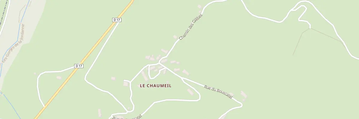 Plan du 5051 Le Chaumeil à Saint-Cirgues-de-Jordanne