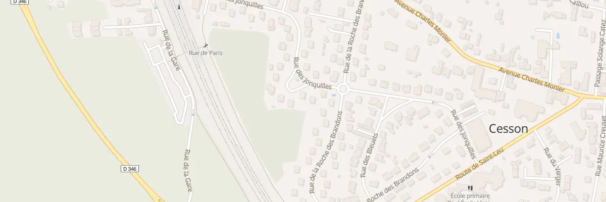 Plan du 34 Rue des Jonquilles à Cesson