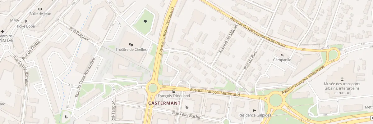 Plan du 20 Rue de la Liberté à Chelles