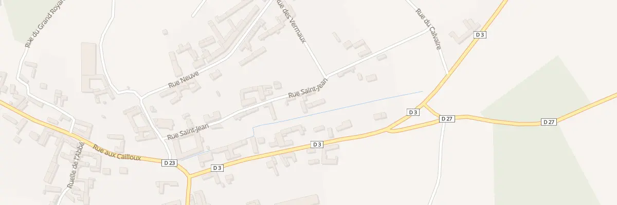 Plan du 14 Rue Saint Jean à Sailly-au-Bois
