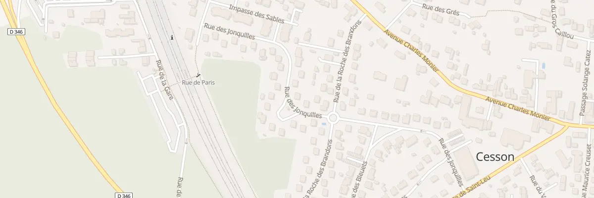 Plan du 25 Rue des Jonquilles à Cesson