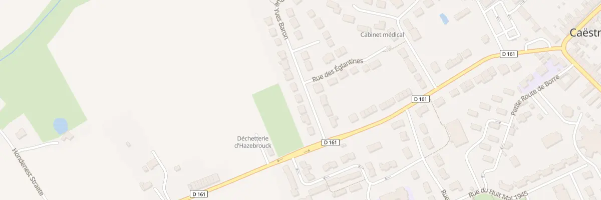 Plan du 71 Rue Yves Baron à Caëstre