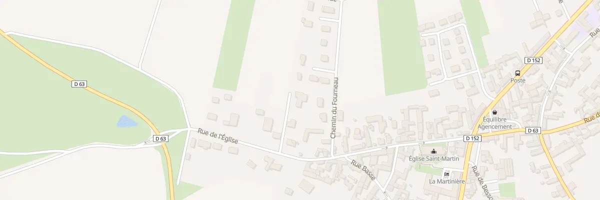 Plan du 50 Rue de l’Eglise à Ury