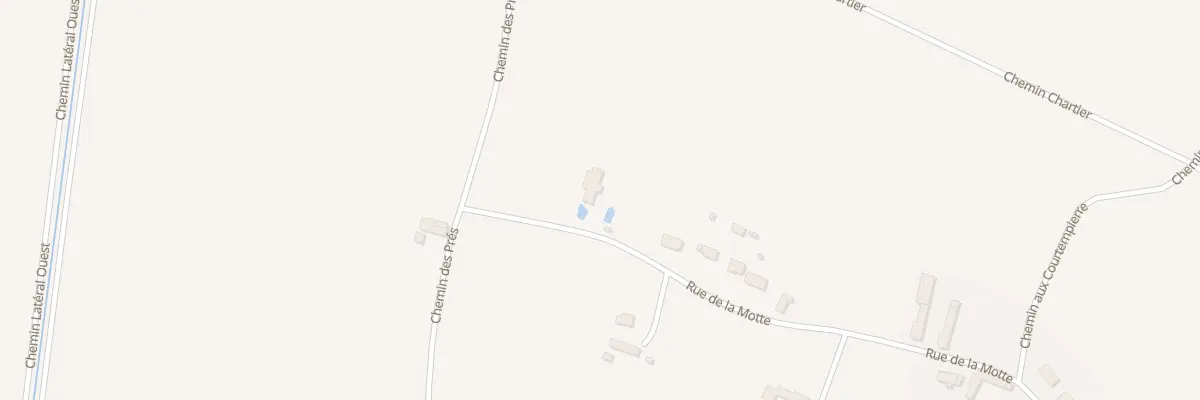 Plan du 38 Rue de la Motte à Mignerette
