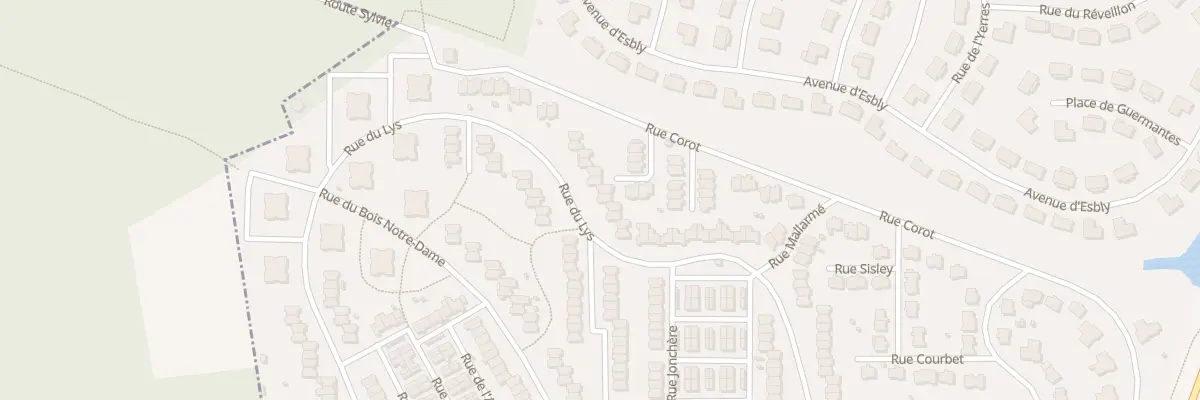 Plan du 118 Rue du Lys à Lésigny