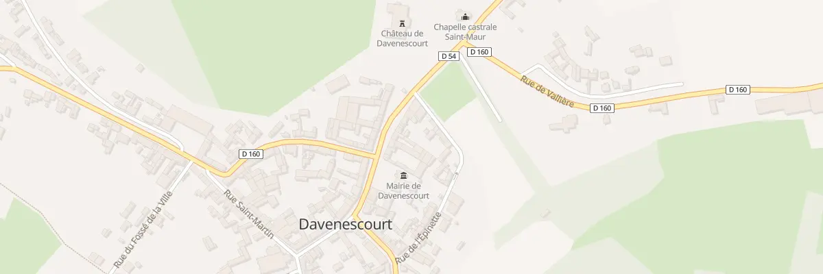 Plan du 5176 Gr Grande Rue à Davenescourt