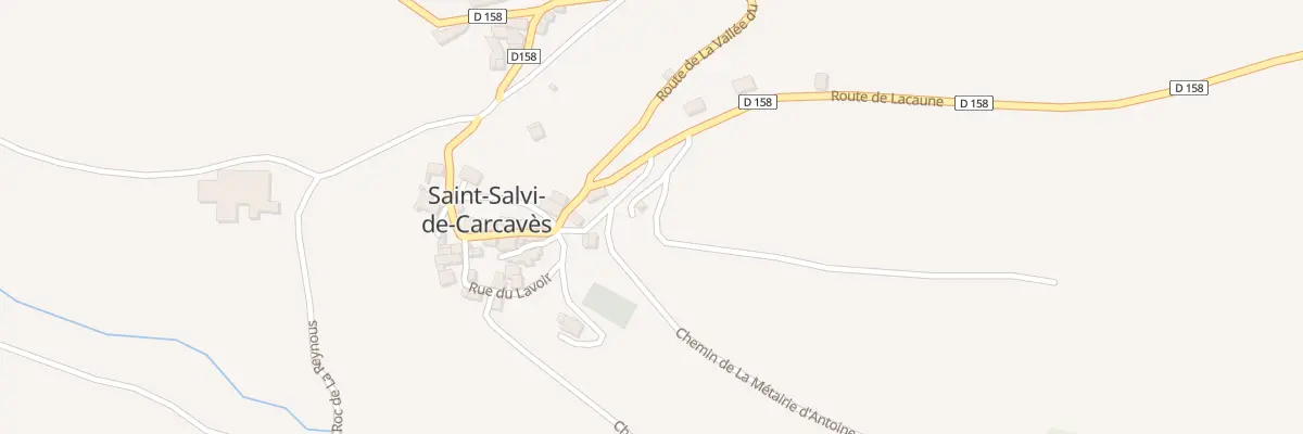 Plan du 5053 Saint Salvy de Carcaves à Saint-Salvi-de-Carcavès