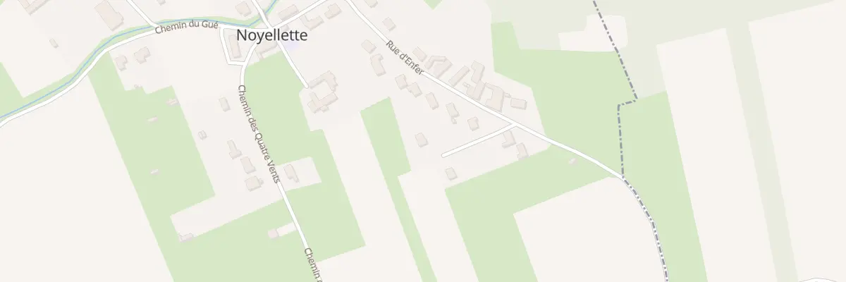 Plan du 316 Rue d’Enfer à Noyellette