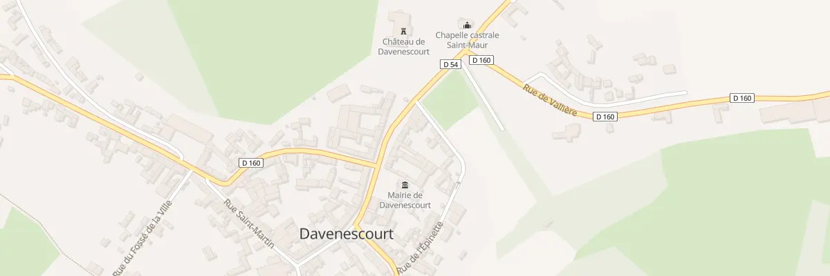 Plan du 5177 Gr Grande Rue à Davenescourt