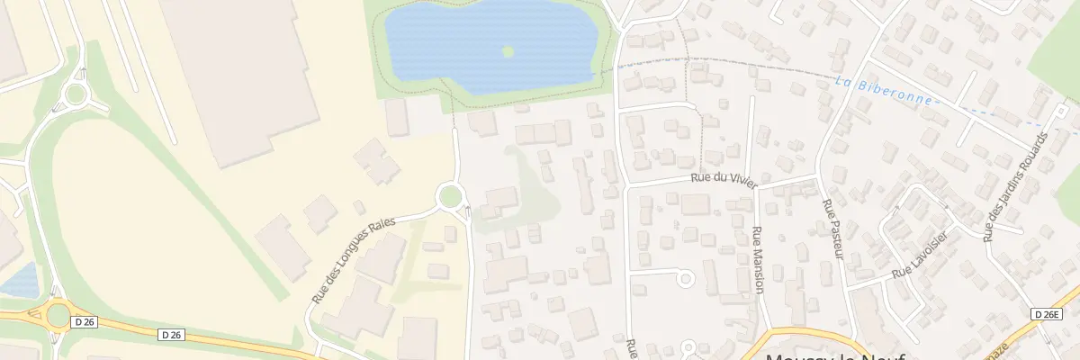 Plan du 22B Rue de Lampezard à Moussy-le-Neuf