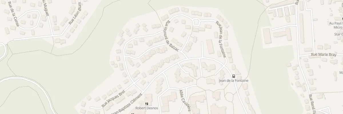 Plan du 6 Rue Jean Baptiste Clément à Pont-Sainte-Maxence