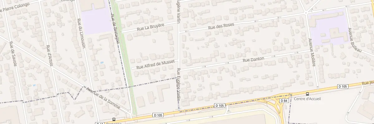 Plan du 14 Av Eugéne Varlin à Villeparisis