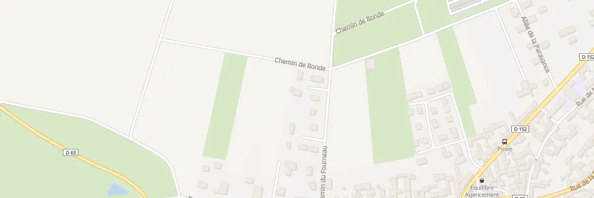 Plan du 21 Che du Fourneau à Ury