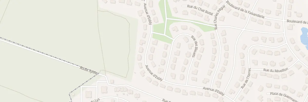 Plan du 54 Av d’Esbly à Lésigny